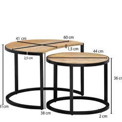 Pharao24 Beistelltische Sofa Pocidia><noscript><img width=