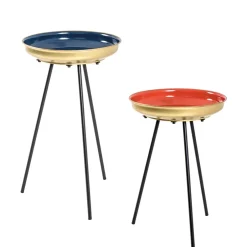 Telefontische|Blumensäulen*Pharao24 Beistelltische Vertelli