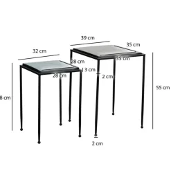 Telefontische*Pharao24 Beistelltische Zenna
