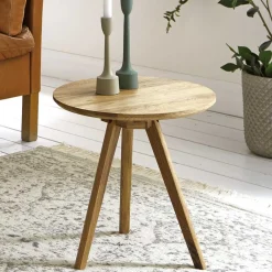 Pharao24 Beitisch Lisboa> Beistelltische|Massivholztische