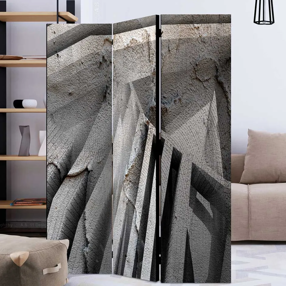 Pharao24 Beton Optik Raumteiler Julisch> Paravents|Raumteiler