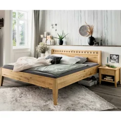 Doppelbetten|Massivholzbetten*Pharao24 Bett Kombination Sorasa