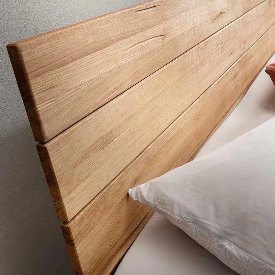 Pharao24 Bett mit Holzkufe Tamyno> Massivholzmöbel|Doppelbetten