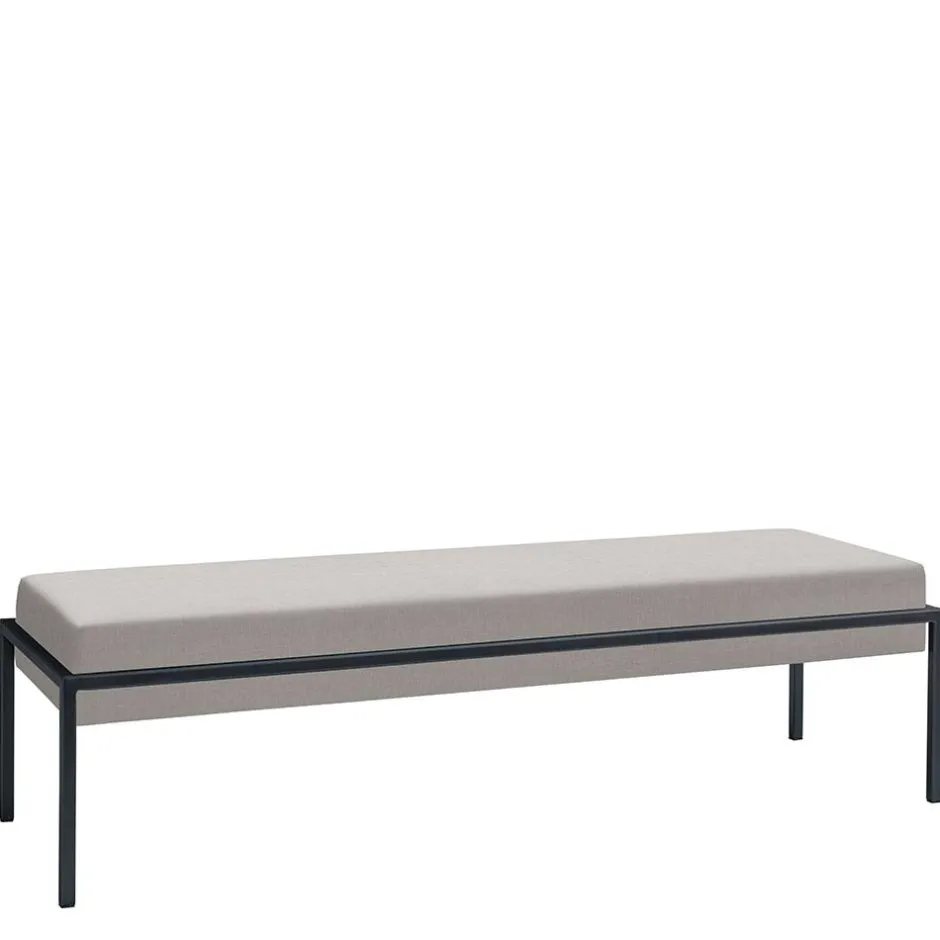 Pharao24 Bettbank Grau Ainbola> Schlafzimmerbänke|Polsterbänke