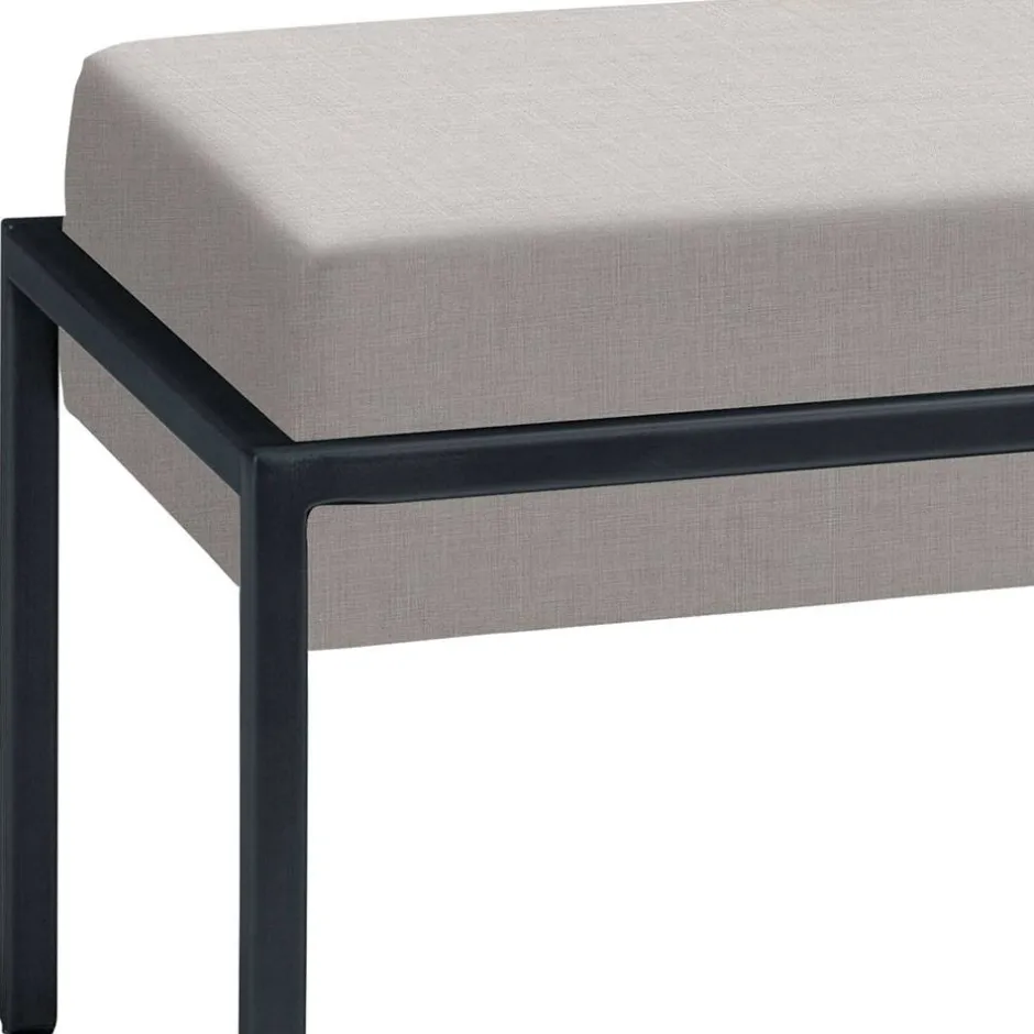 Pharao24 Bettbank Grau Ainbola> Schlafzimmerbänke|Polsterbänke