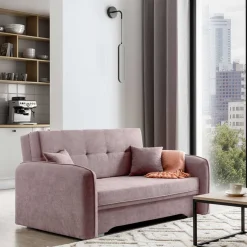 2 Sitzer Sofa*Pharao24 Bettcouch Alma