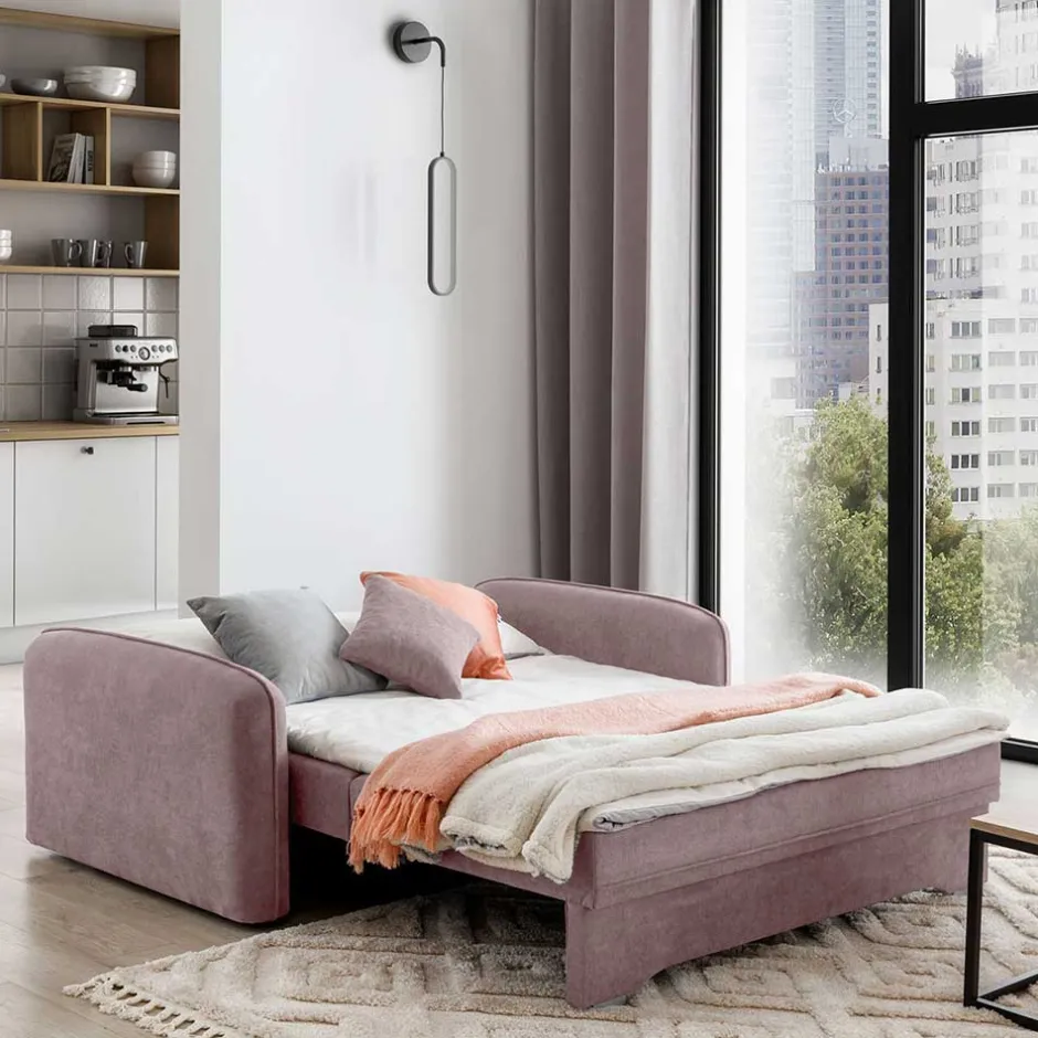 2 Sitzer Sofa*Pharao24 Bettcouch Alma