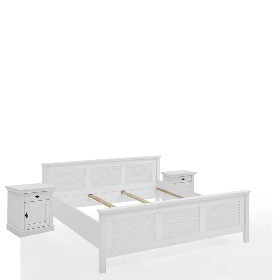 Doppelbetten|Massivholzbetten*Pharao24 Bettgestell Marcello