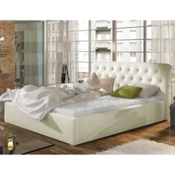 Pharao24 Bettgestell Mariah> Doppelbetten|Kunstlederbetten