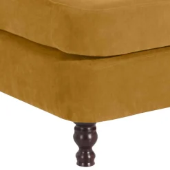 Pharao24 Bigsessel gelb Velours Sylvie><noscript><img width=