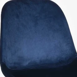 Polsterstühle*Pharao24 Blauer Samt Stuhl Set Loerena