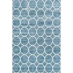 Teppiche*Pharao24 Blauer Teppich Acasa