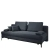 Wohnzimmercouch|2 Sitzer Sofa*Pharao24 Blaues Schlafsofa Ramoro