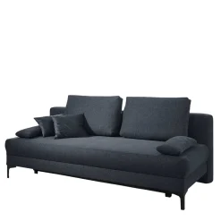 Wohnzimmercouch|2 Sitzer Sofa*Pharao24 Blaues Schlafsofa Ramoro