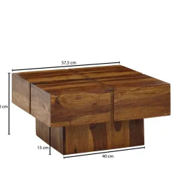 Pharao24 Block Couchtisch Holz Satos><noscript><img width=