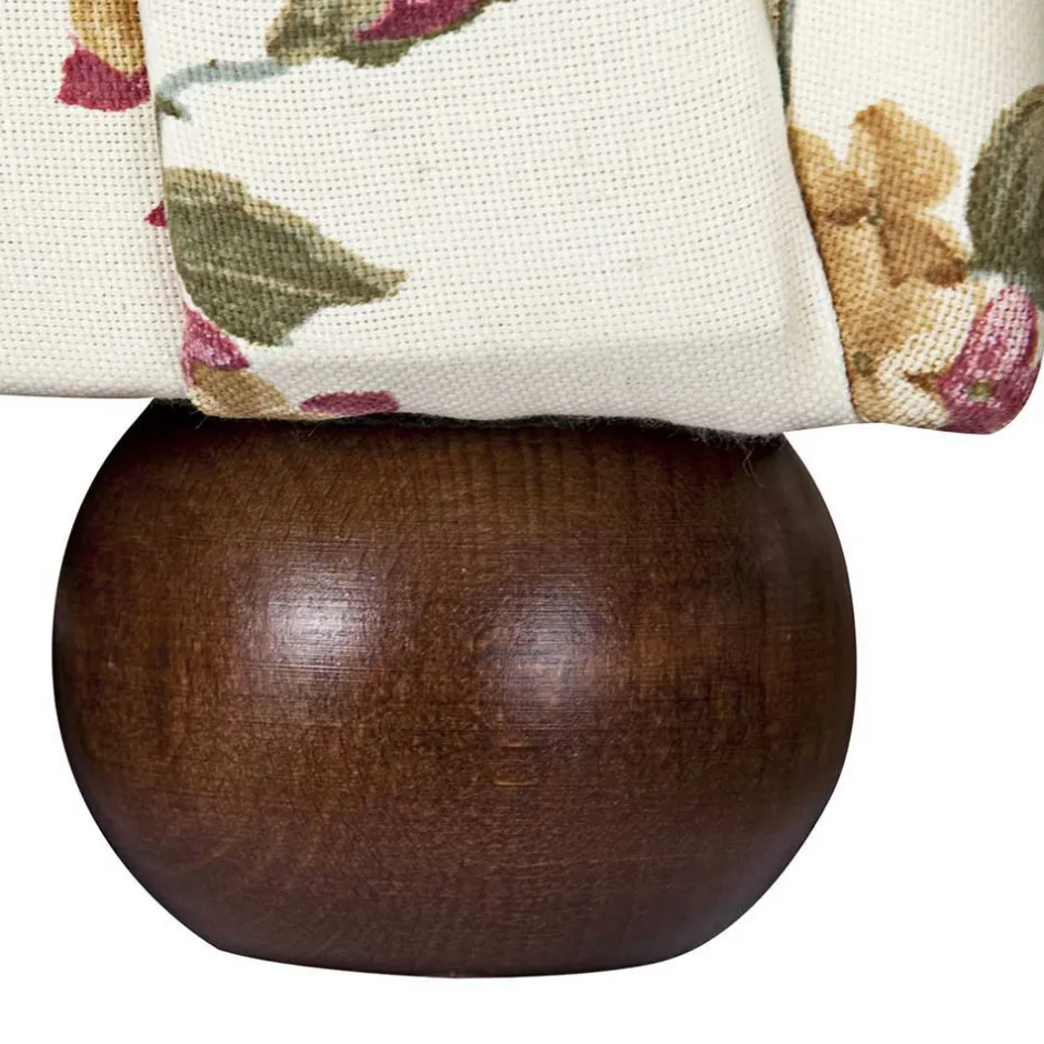 Polstermöbel|Wohnzimmercouch*Pharao24 Blumen Sofa Manitoba