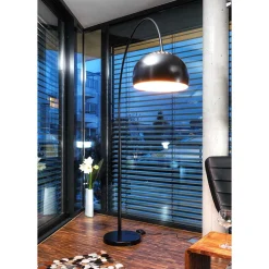 Lampen Und Leuchten*Pharao24 Bogen Stehlampe Finora