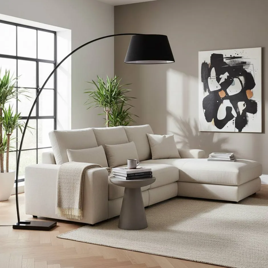 Pharao24 Bogen Stehleuchte Calician> Lampen Und Leuchten