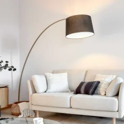 Lampen Und Leuchten*Pharao24 Bogenlampe Lianco