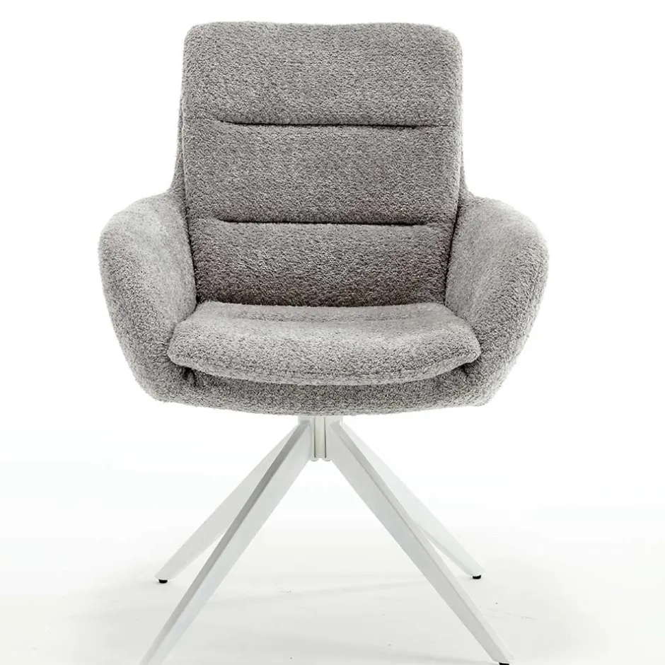 Armlehnstühle*Pharao24 Boucle Esstisch Stühle Moranna