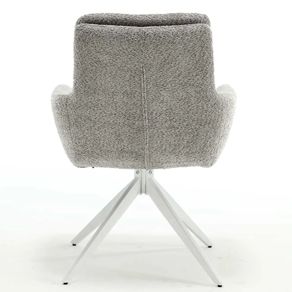 Armlehnstühle*Pharao24 Boucle Esstisch Stühle Moranna