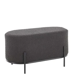 Sitzhocker*Pharao24 Boucle Polsterhocker Zerval