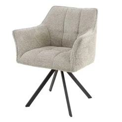 Küchenstühle|Esszimmerstühle*Pharao24 Boucle Polsterstuhl Esszimmer Linie