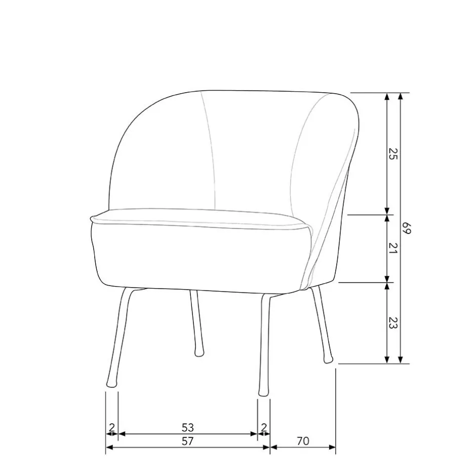 Pharao24 Boucle Sessel Merkur> Wohnzimmer Sessel