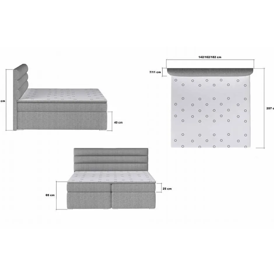 Pharao24 Boxbett Careful> Funktionsbetten|Schubkastenbetten