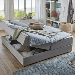 Doppelbetten|Funktionsbetten*Pharao24 Boxbett mit Bettkasten Ciniak