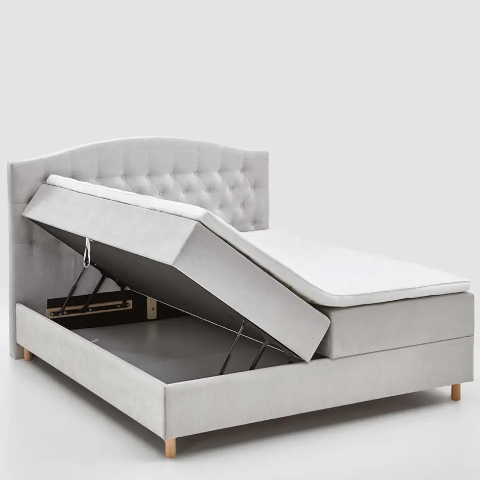 Funktionsbetten|Polsterbetten*Pharao24 Boxbett mit Stauraum Hotti