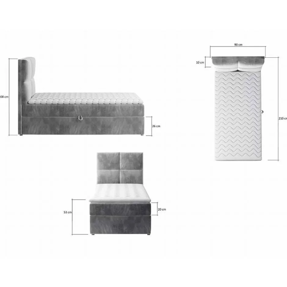 Pharao24 Boxbett Scolava> Funktionsbetten|Schubkastenbetten