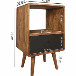 Nachtkommoden|Nachttisch*Pharao24 Boxspring Nachtkonsole Pazinos