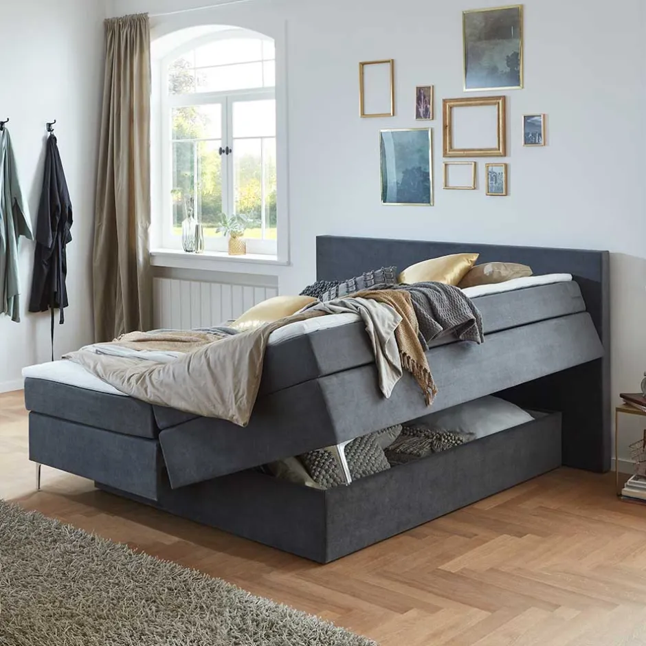 Pharao24 Boxspringbett Phil> Funktionsbetten|Schubkastenbetten