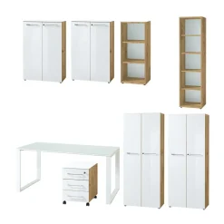 Büromöbel Sets*Pharao24 Büroausstattung Lixendra