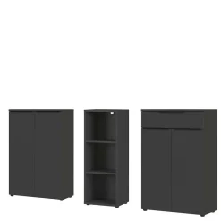 Büromöbel Sets*Pharao24 Büromöbel Set dreiteilig Abby