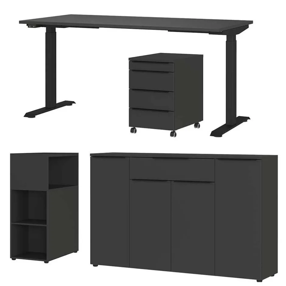 Pharao24 Büromöbel Set 4-teilig Abby> Büromöbel Sets