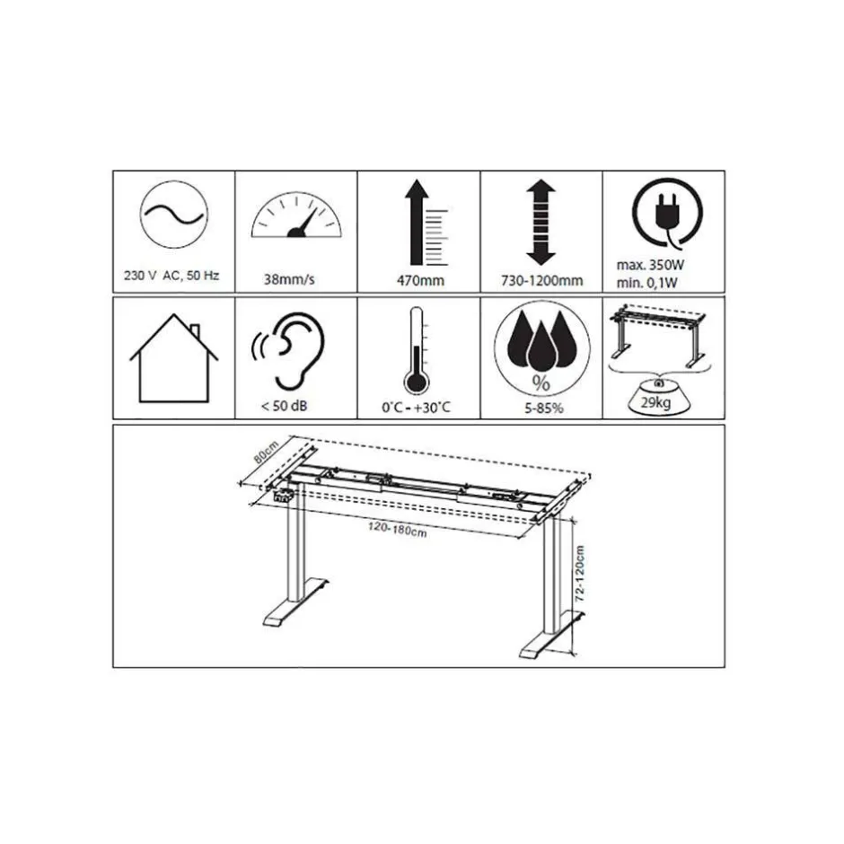 Pharao24 Büromöbel Set 4-teilig Abby> Büromöbel Sets