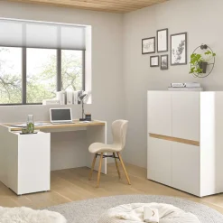 Pharao24 Büromöbel Set 3-teilig Rascian> Büromöbel Sets