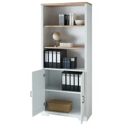 Regalschränke|Aktenregale*Pharao24 Büroregal Landhaus Stil Morelia