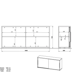 Büroschränke|Aktenschränke*Pharao24 Büroschrank Abby