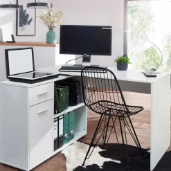 Schreibtische|Computertische*Pharao24 Büroschreibtisch Laois