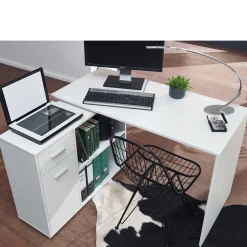 Schreibtische|Computertische*Pharao24 Büroschreibtisch Laois