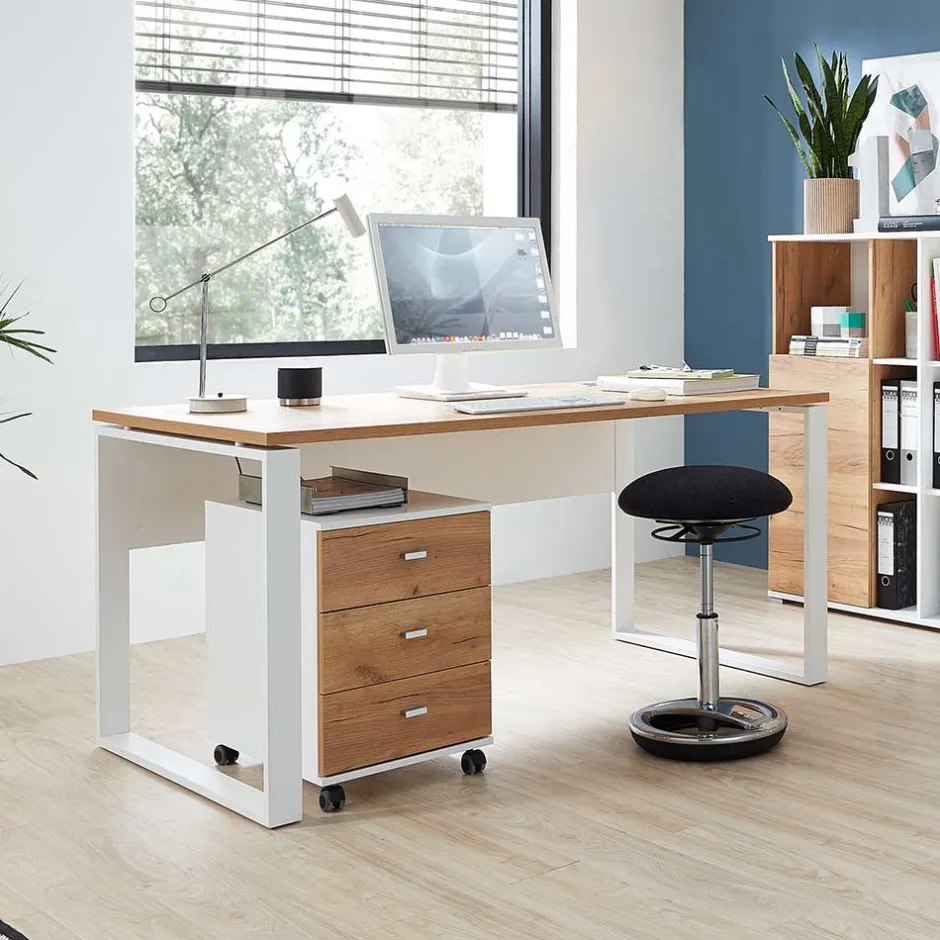 Schreibtische*Pharao24 Büroschreibtisch Nastia