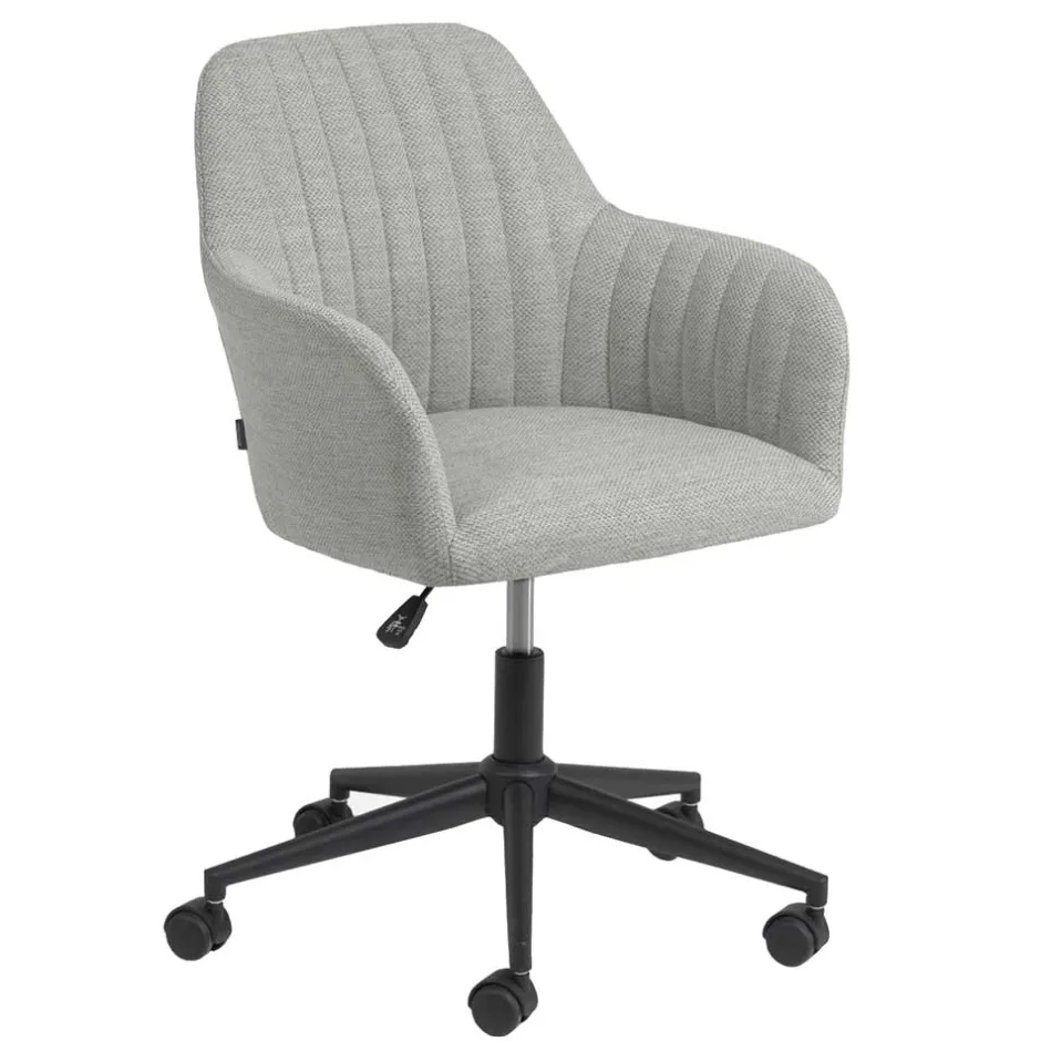 Pharao24 Bürostuhl mit Armlehnen Rasmiro> Bürostuhl