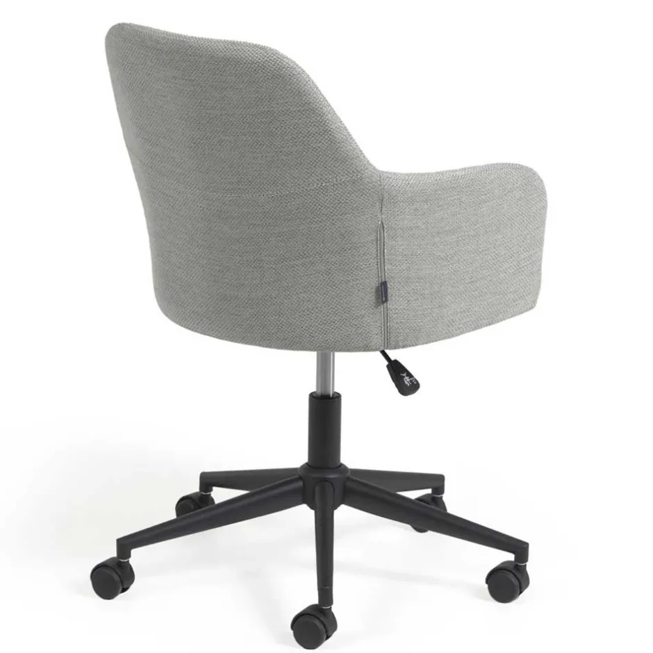 Pharao24 Bürostuhl mit Armlehnen Rasmiro> Bürostuhl