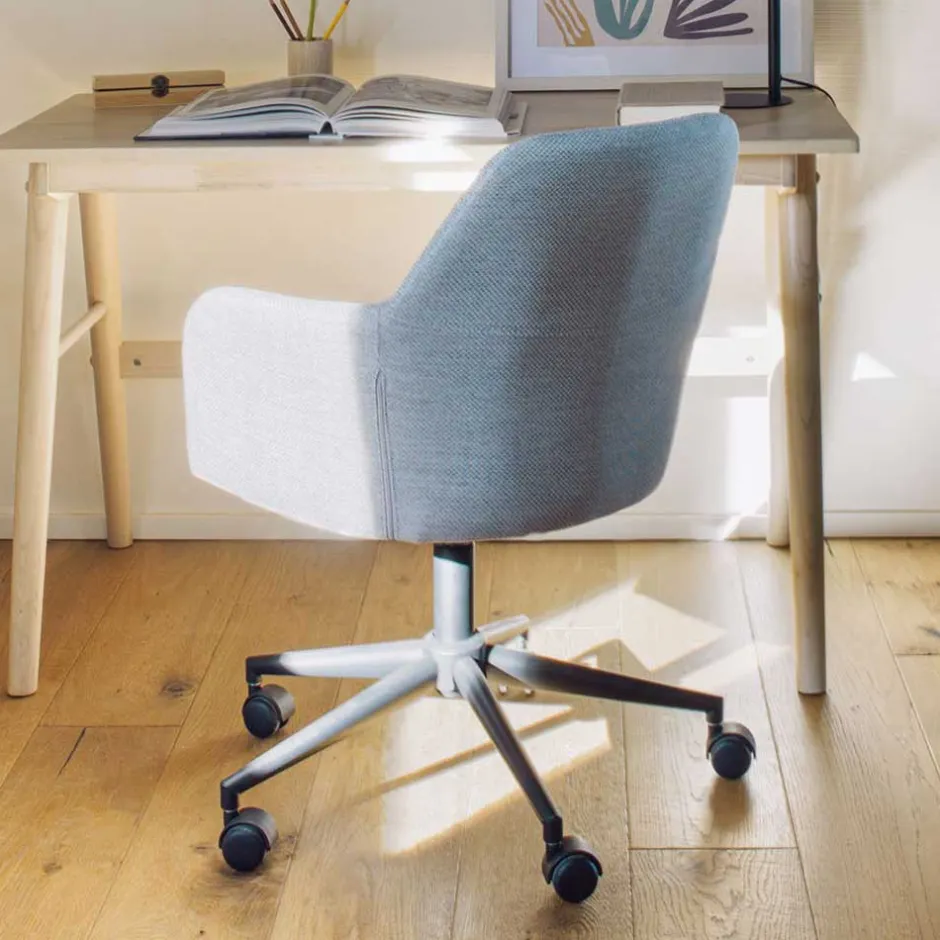 Pharao24 Bürostuhl mit Armlehnen Rasmiro> Bürostuhl