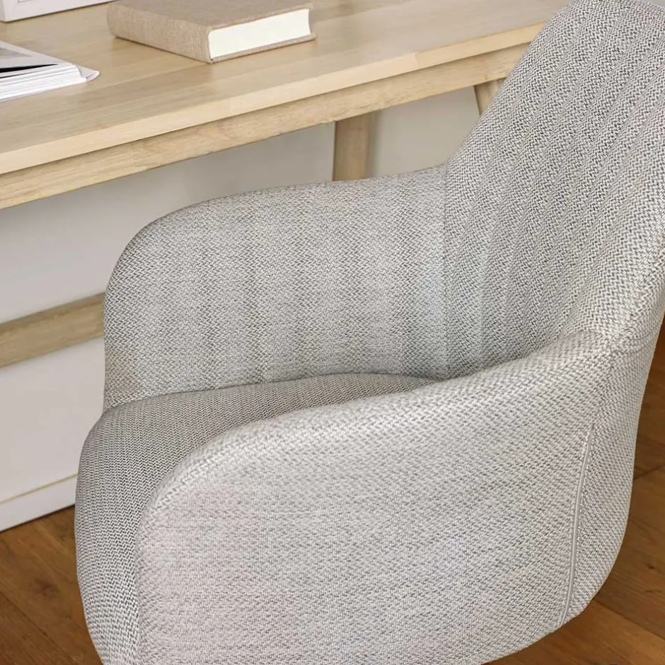 Pharao24 Bürostuhl mit Armlehnen Rasmiro> Bürostuhl