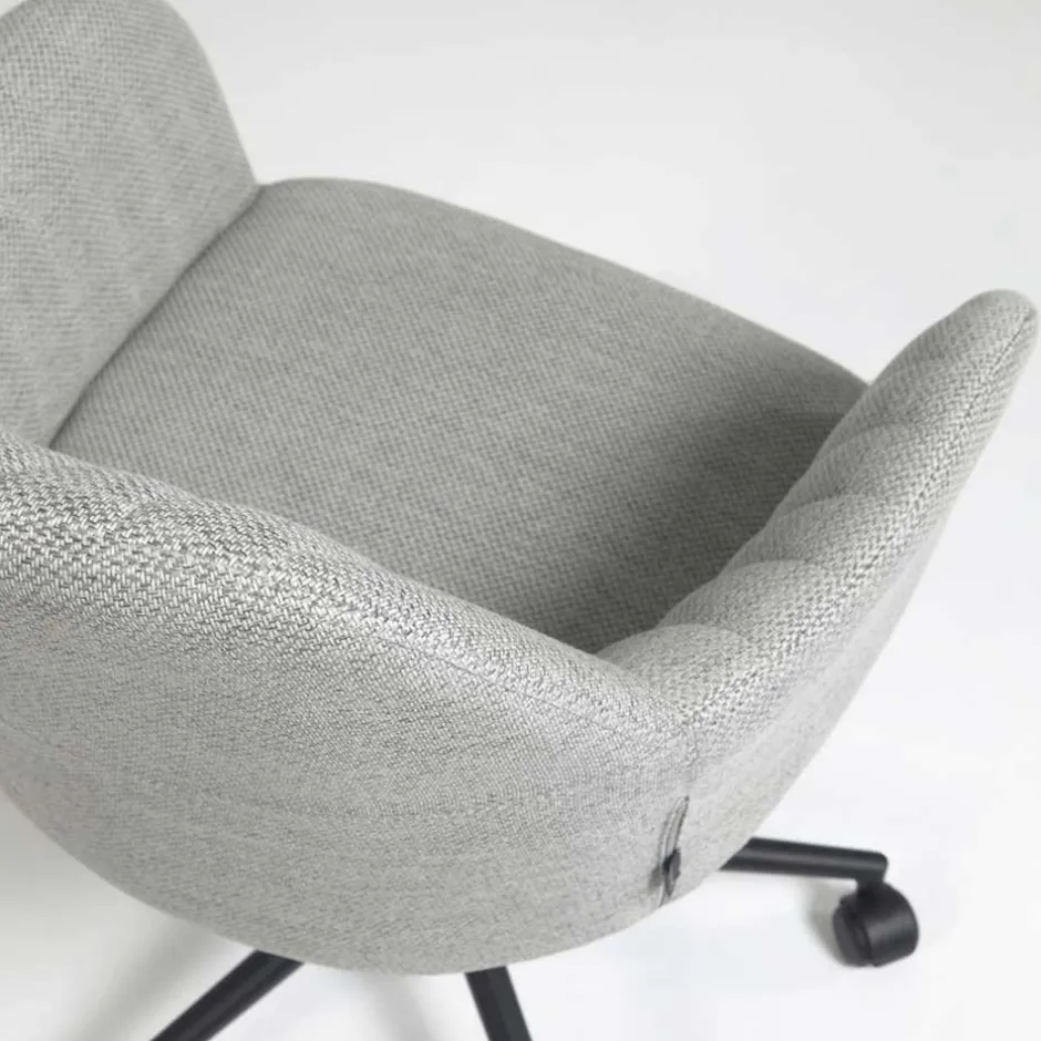 Pharao24 Bürostuhl mit Armlehnen Rasmiro> Bürostuhl