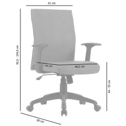 Bürostuhl*Pharao24 Bürostuhl Piranav